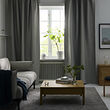 VILBORG room darkening curtains, 1 pair