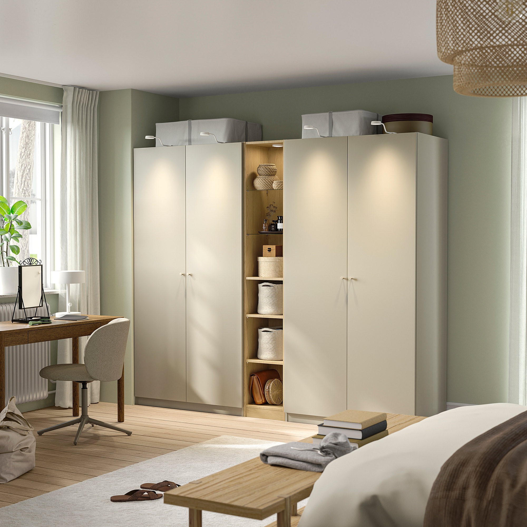 PAX/FORSAND 衣櫃/衣櫥組合