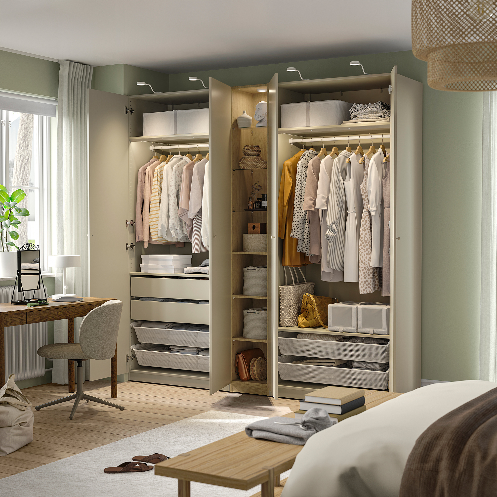 PAX/FORSAND 衣櫃/衣櫥組合