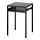 NYBODA - 邊桌, 深灰色 仿混凝土/黑色 | IKEA 線上購物 - PE753811_S1