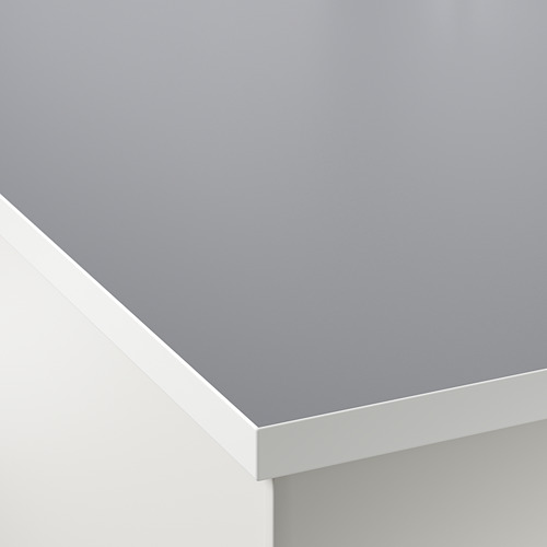 EKBACKEN - worktop, double-sided, with white edge light grey/white/laminate | IKEA Taiwan Online - PE604896_S4