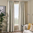 LÖNNSTÄVMAL block-out curtains, 1 pair