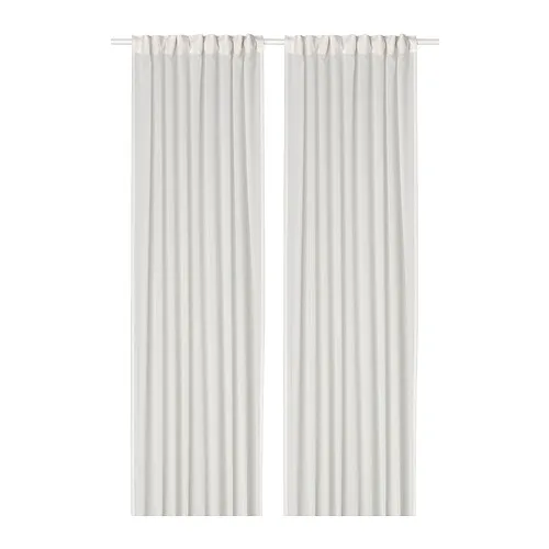ROSENROBINIA - 紗簾 2件裝, 白色/含織帶, 145x250 公分 | IKEA 線上購物 - PE891239_S4