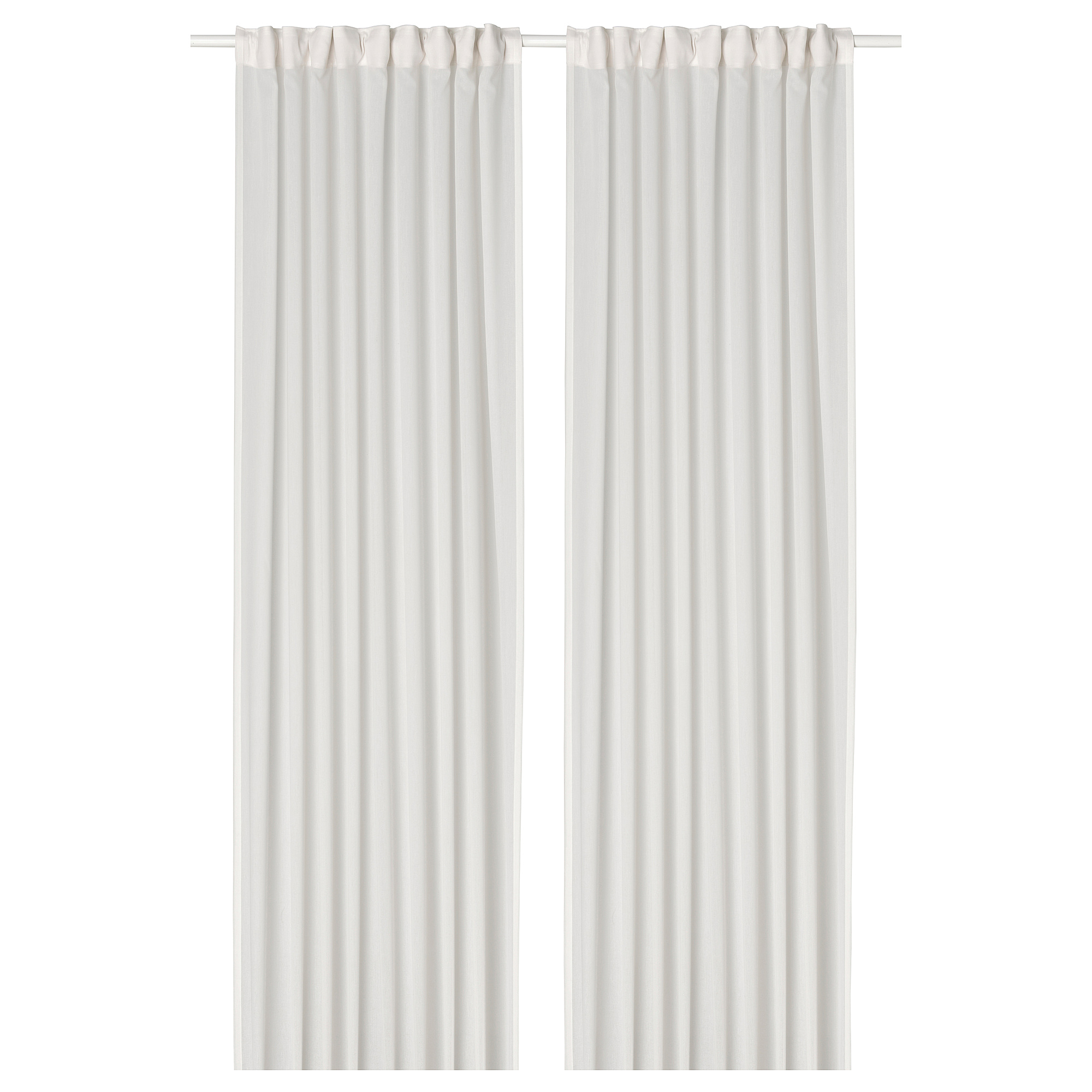 ROSENROBINIA sheer curtains, 1 pair