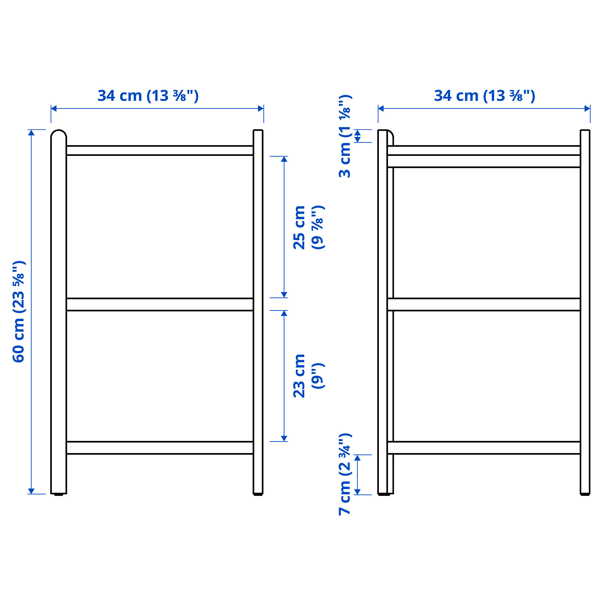 STEGESUND corner shelf