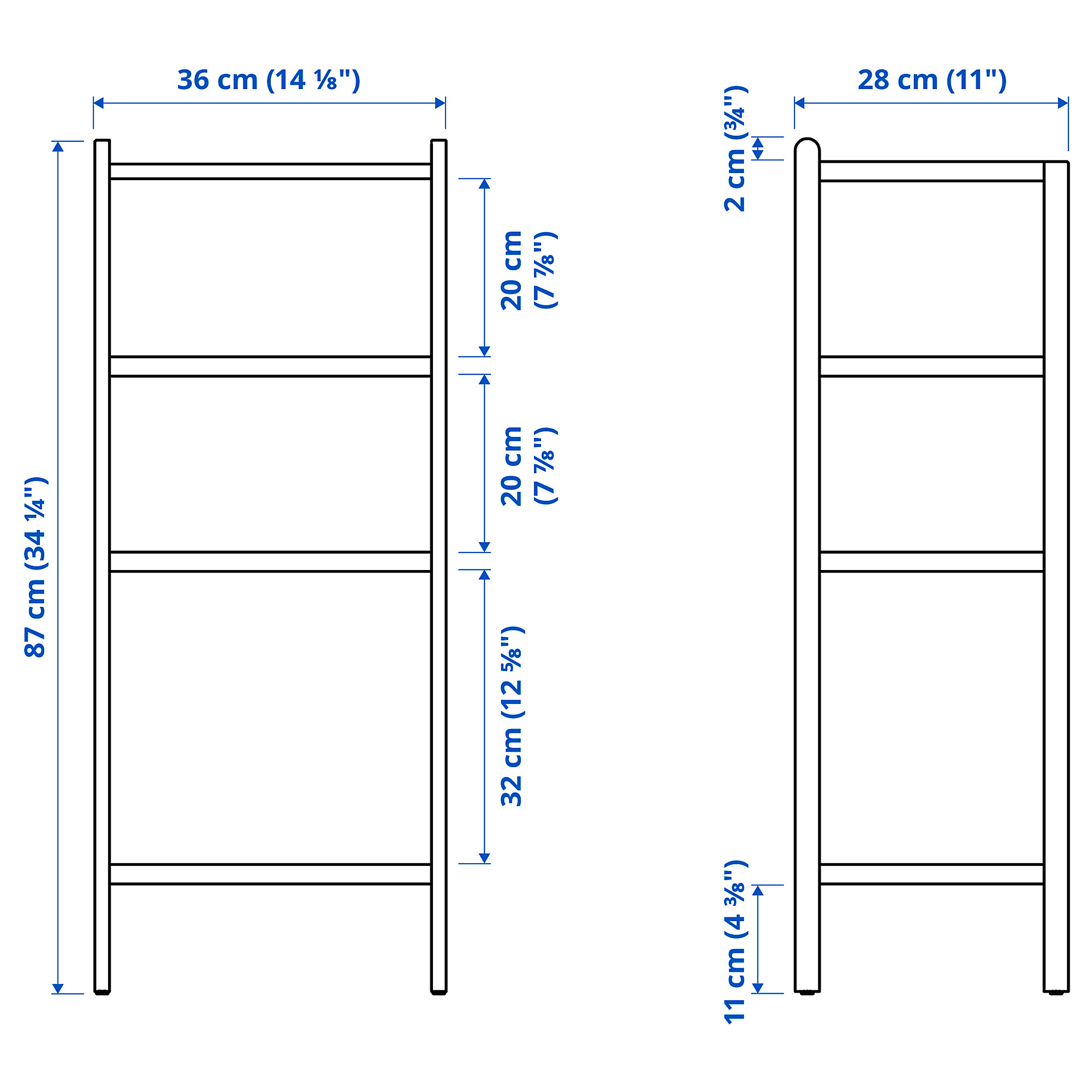 STEGESUND shelf unit