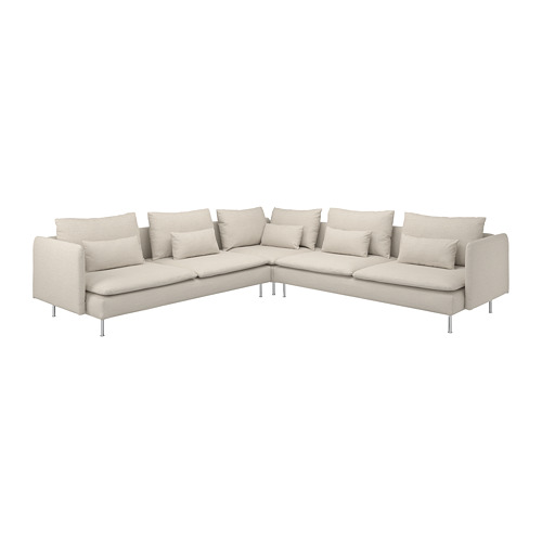 SÖDERHAMN corner sofa, 6-seat