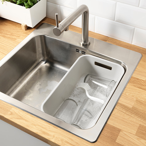 GRUNDVATTNET - 活動式洗滌槽, 灰色 | IKEA 線上購物 - PE584601_S4
