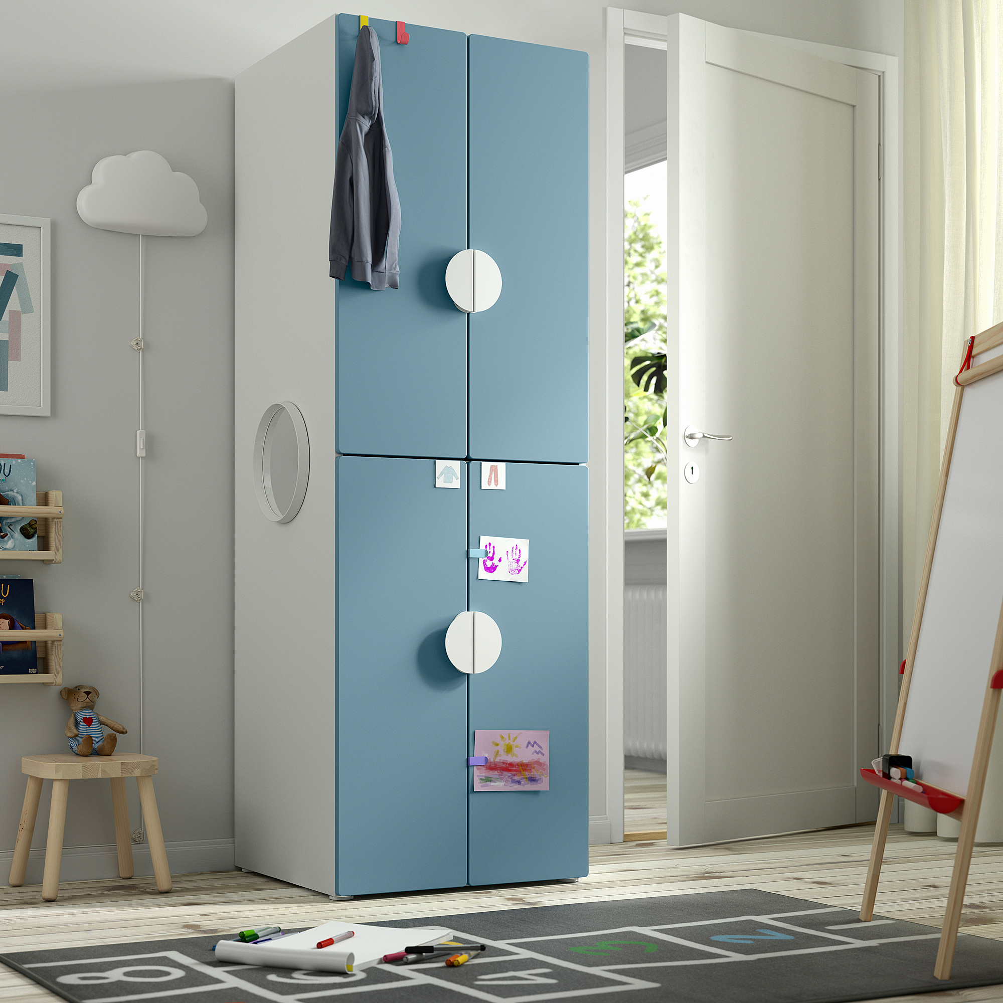 SMÅSTAD/PLATSA wardrobe