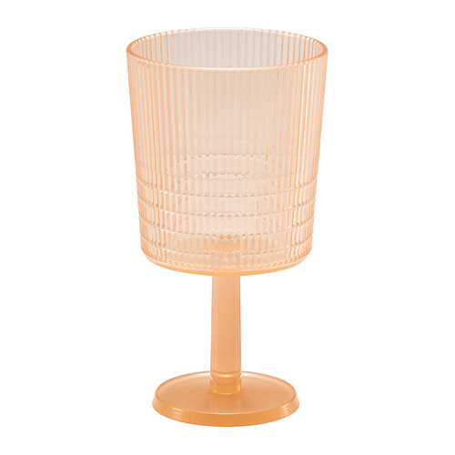 KALLSINNIG - 酒杯，塑膠/橘色，32 厘升 | IKEA 線上購物 - PE995554_S4