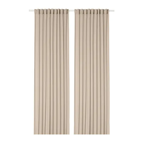ROSENROBINIA - 紗簾 2件裝, 米色/含織帶, 145x250 公分 | IKEA 線上購物 - PE891320_S4