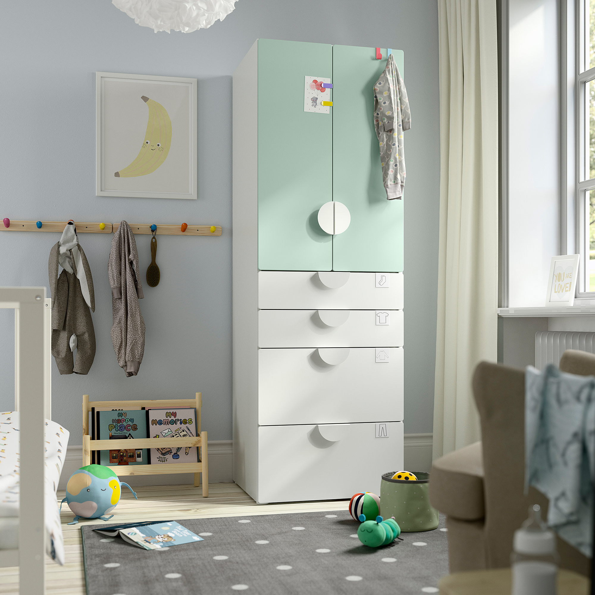 SMÅSTAD/PLATSA wardrobe
