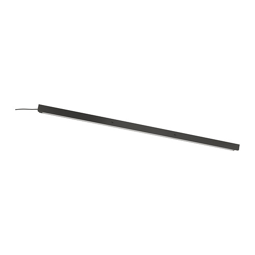 ÖVERSIDAN - LED wardrobe lighting strp w sensor, dimmable dark grey, 96 cm | IKEA Taiwan Online - PE810028_S4