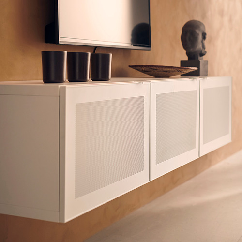 BESTÅ - TV bench with doors, white/Mörtviken white | IKEA Taiwan Online - PH181564_S4
