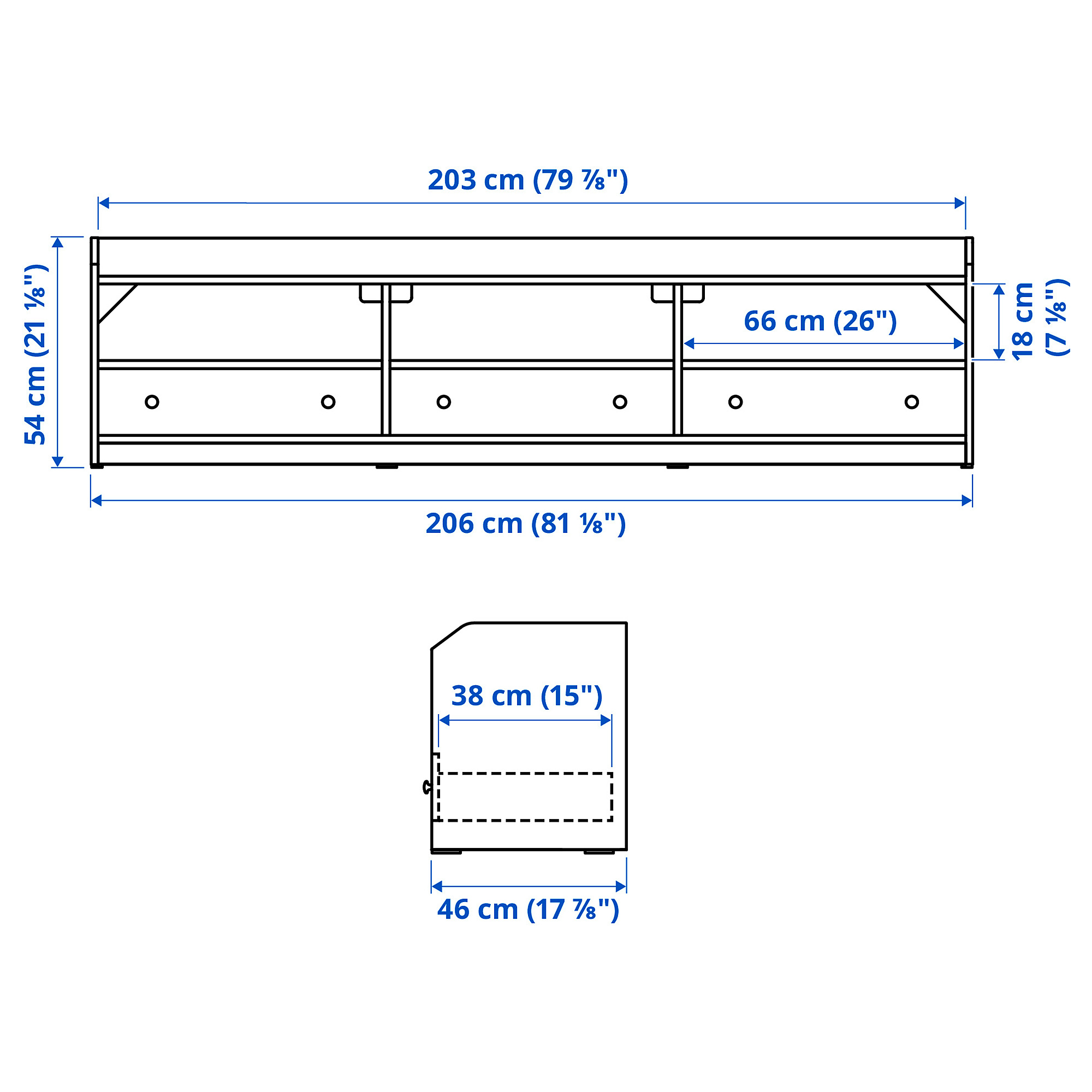 HAUGA 電視收納組合