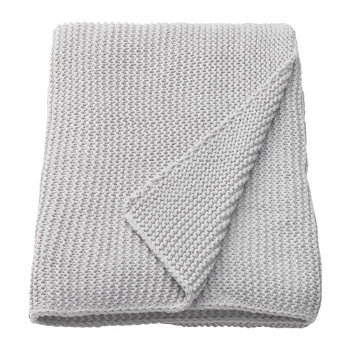 INGABRITTA - 萬用毯, 淺灰色 | IKEA 線上購物 - PE754012_S4