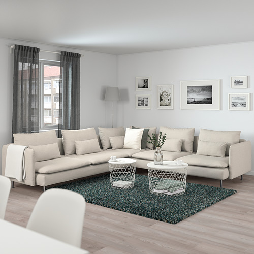 SÖDERHAMN corner sofa, 6-seat