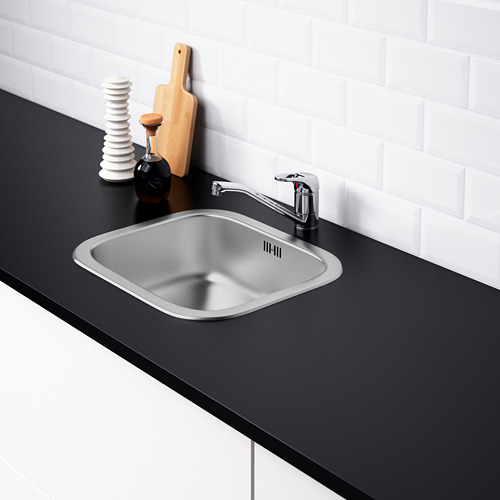 FYNDIG - single-bowl inset sink, stainless steel | IKEA Taiwan Online - PE670952_S4