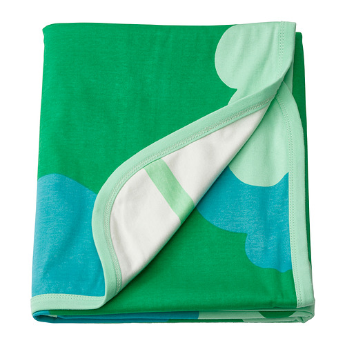 GRÖNFINK - blanket, green/tree pattern, 80x100 cm | IKEA Taiwan Online - PE928418_S4