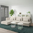 SÖDERHAMN 4-seat sofa with chaise longue