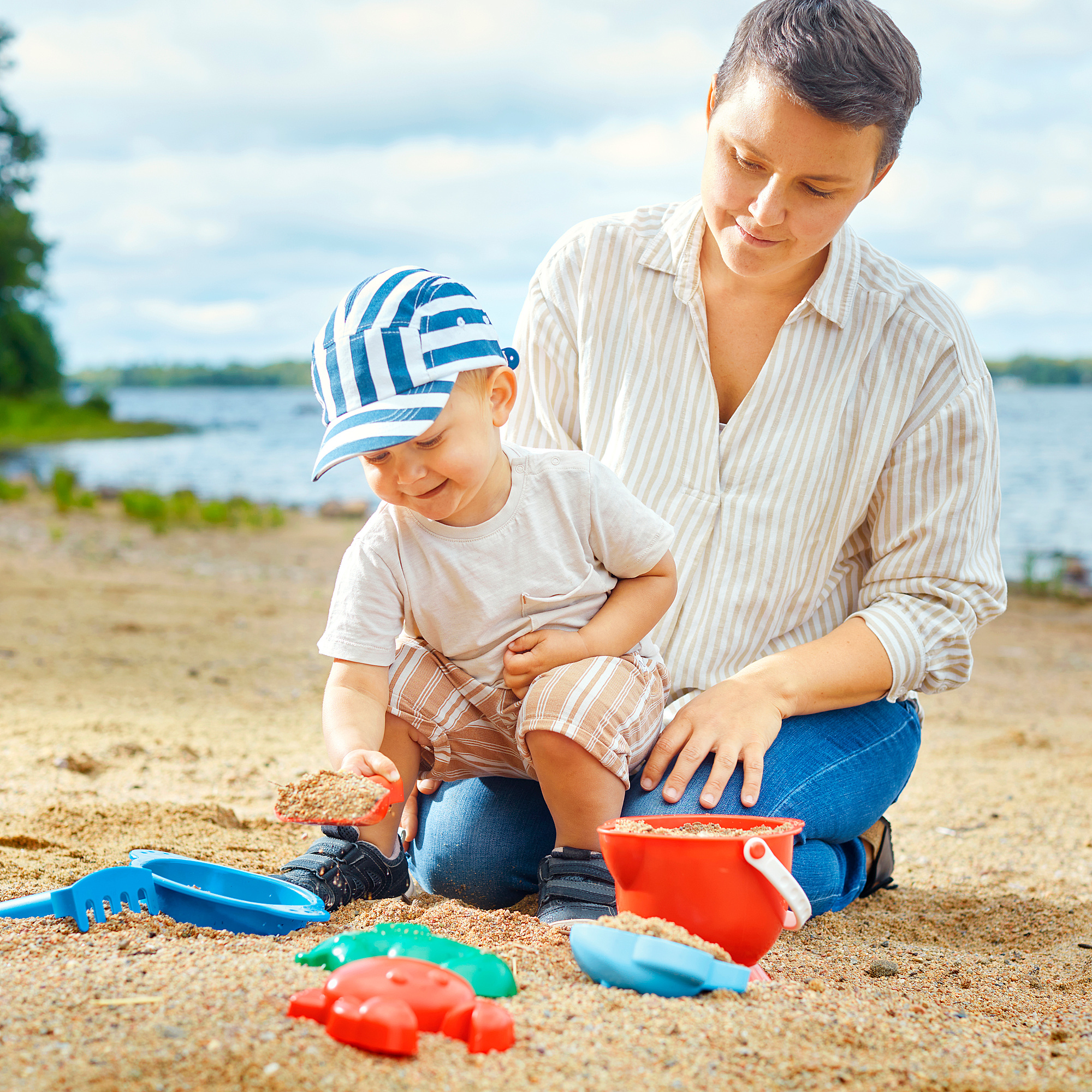 SANDIG 7-piece sand play set