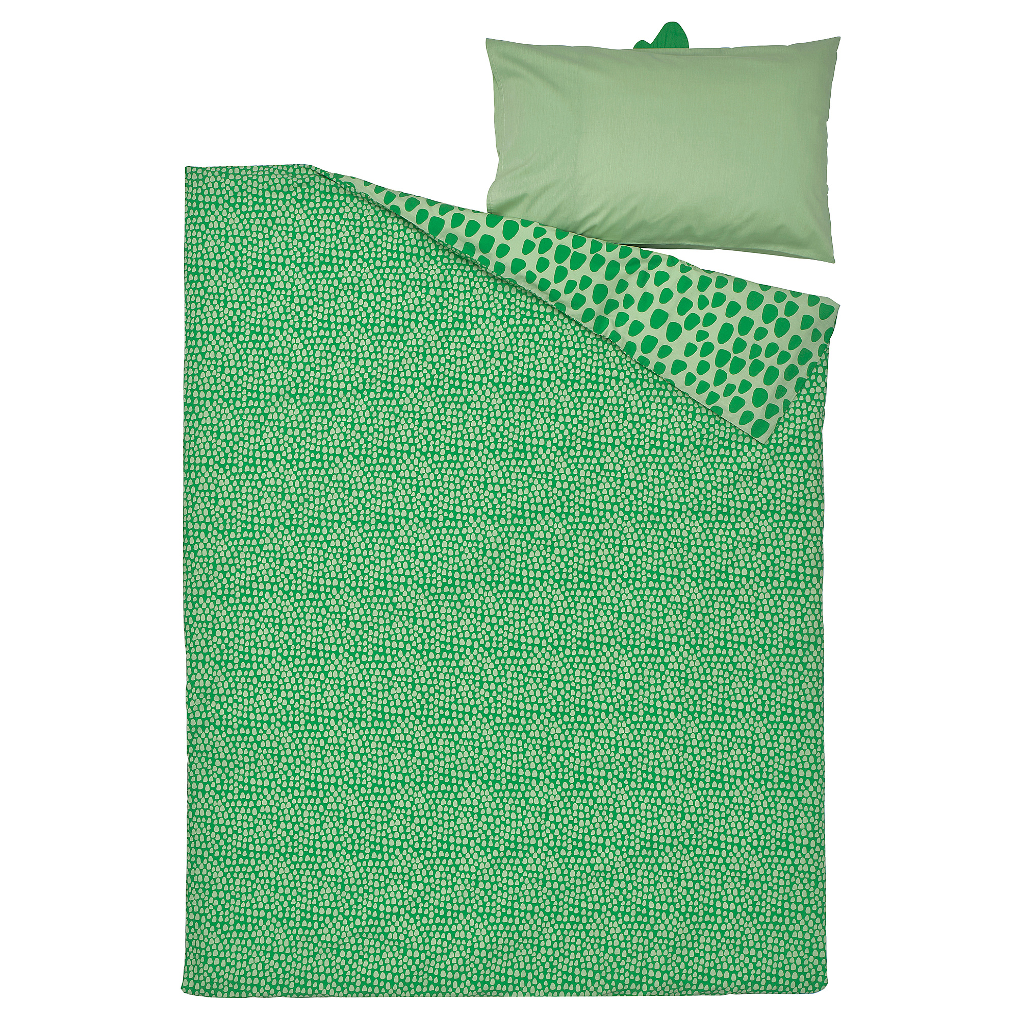 NATTHÄGER duvet cover and pillowcase