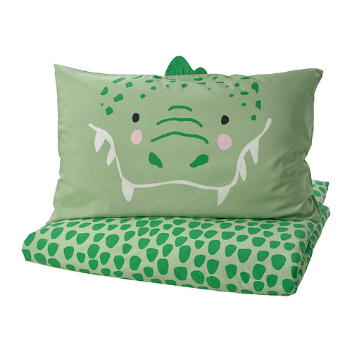 NATTHÄGER duvet cover and pillowcase