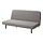 NYHAMN - 三人座沙發床, 附獨立筒彈簧床墊/Knisa 灰色/米色 | IKEA 線上購物 - PE754069_S1