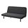 NYHAMN - 3-seat sofa-bed, with pocket spring mattress/Skiftebo anthracite | IKEA Taiwan Online - PE754110_S1