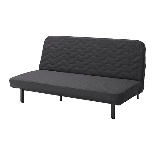 NYHAMN - 三人座沙發床, 附獨立筒彈簧床墊/Skiftebo 碳黑色 | IKEA 線上購物 - PE754110_S4