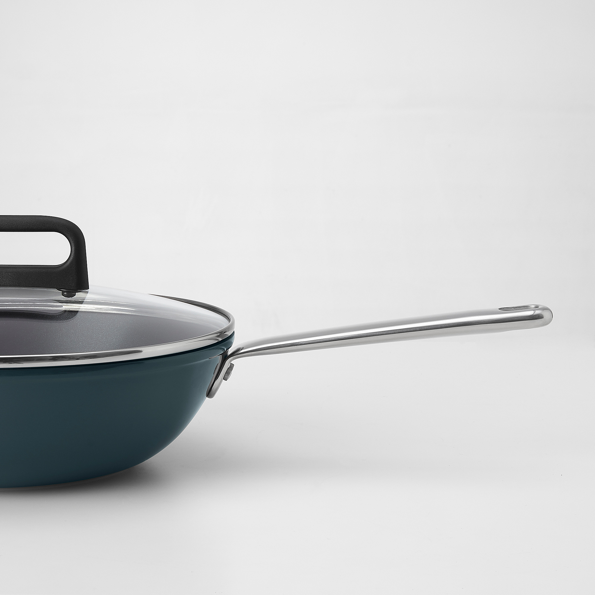 SILVERLAX wok with lid
