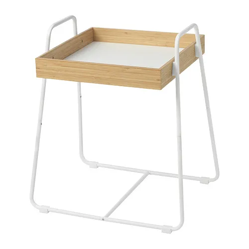 SVENARUM - 邊桌, 竹/白色, 39x51 公分 | IKEA 線上購物 - PE852676_S4