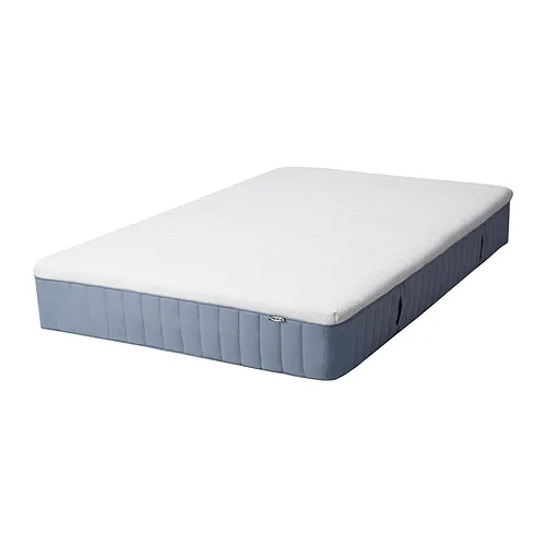 VITMÅSEN - pocket sprung mattress, with latex extra firm/light blue, 120x200 cm | IKEA Taiwan Online - PE891520_S4