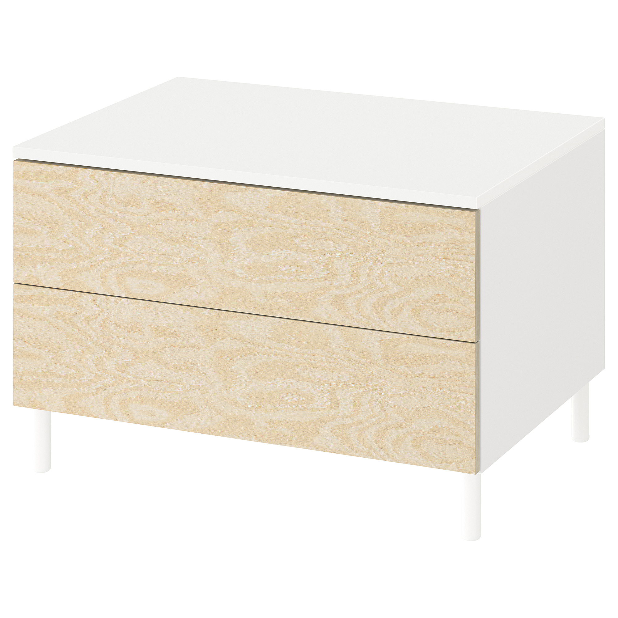 PLATSA chest of 2 drawers