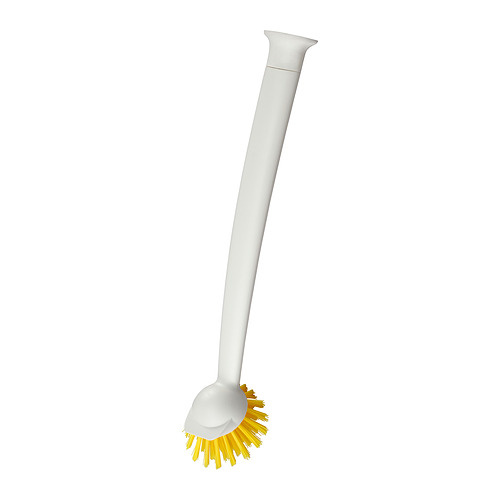 RINNIG - dish-washing brush, bright yellow/off-white | IKEA Taiwan Online - PE928463_S4