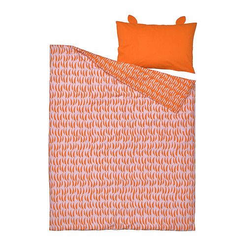 NATTHÄGER duvet cover and pillowcase