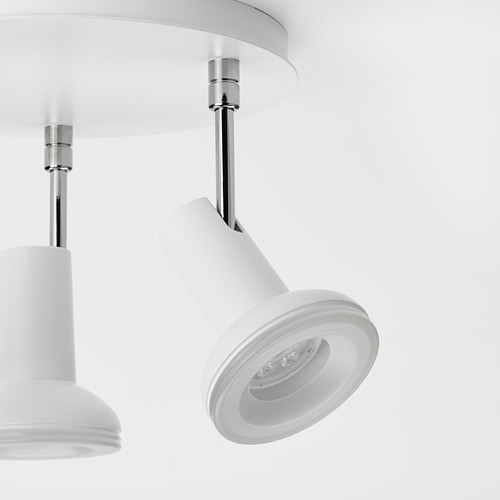 STRATOSFÄR - 3燈頭吸頂聚光燈, 白色/鍍鉻 | IKEA 線上購物 - PE810166_S4
