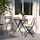 TÄRNÖ - 戶外餐桌椅組, 黑色/淺棕色/Kuddarna 灰色 | IKEA 線上購物 - PE713987_S1