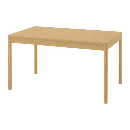 TONSTAD - 延伸桌, 實木貼皮, 橡木, 140/196x85 公分 | IKEA 線上購物 - PE995761_S4