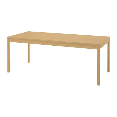 TONSTAD - 桌子, 實木貼皮, 橡木, 200x85 公分 | IKEA 線上購物 - PE995760_S4