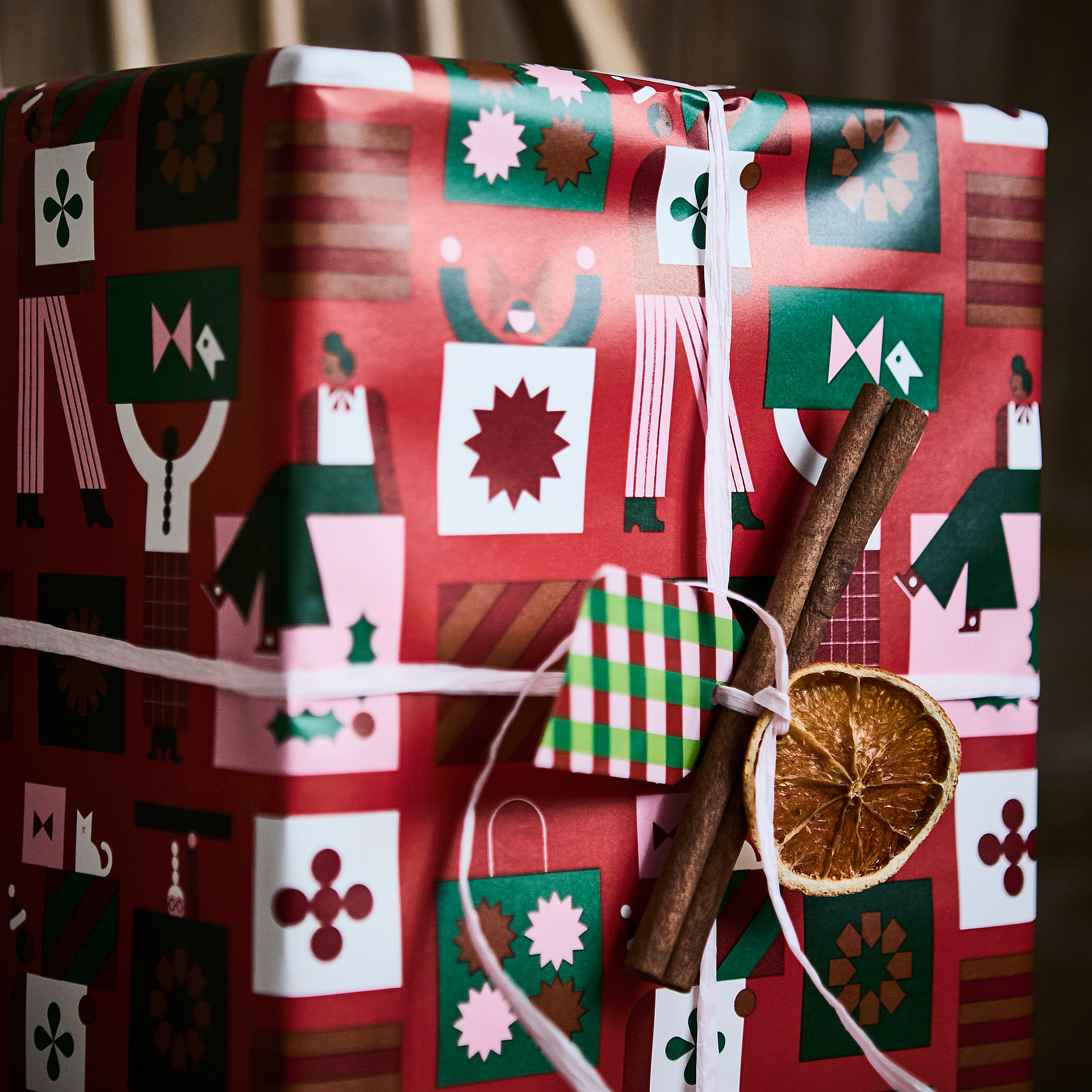 VINTERFINT gift wrap roll