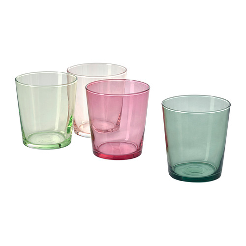 PAPPERSBJÖRK - glass, mixed colours, 30 cl | IKEA Taiwan Online - PE995776_S4