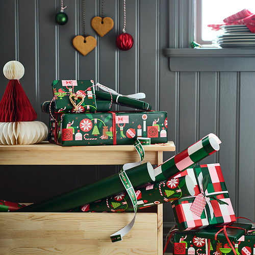 VINTERFINT gift wrap roll