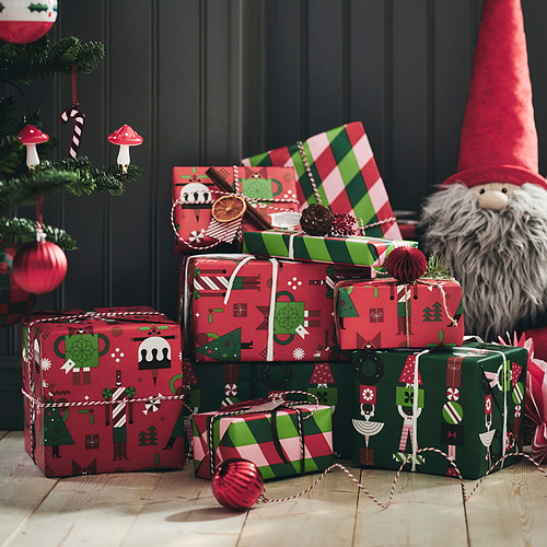 VINTERFINT gift wrap roll