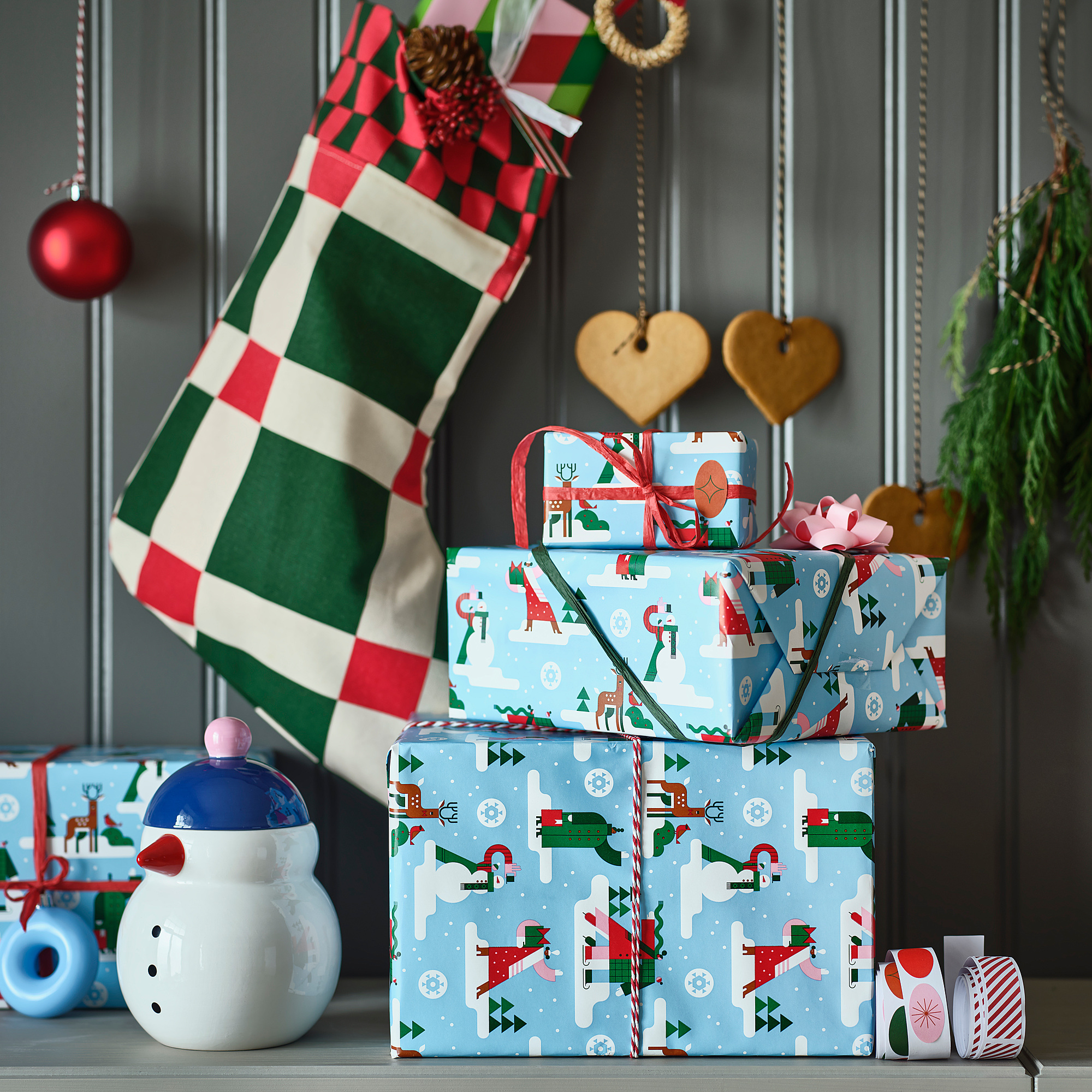 VINTERFINT gift wrap roll
