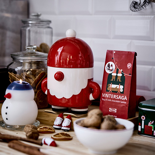 VINTERSAGA bag of Chocolate Santas