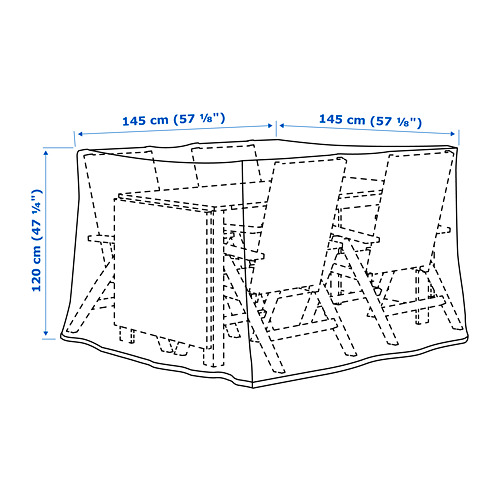 TOSTERÖ cover for furniture set