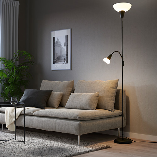 TÅGARP - 上照落地燈 / 閱讀燈, 黑色/白色 | IKEA 線上購物 - PE810276_S4