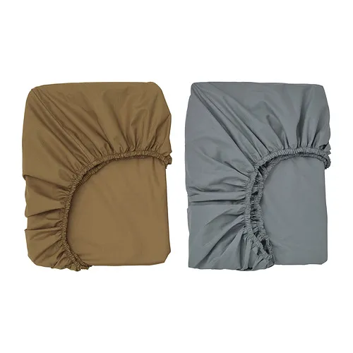 GULDVÄVARE - 嬰兒床床包, 深黃色/藍色, 60x120 公分 | IKEA 線上購物 - PE957446_S4