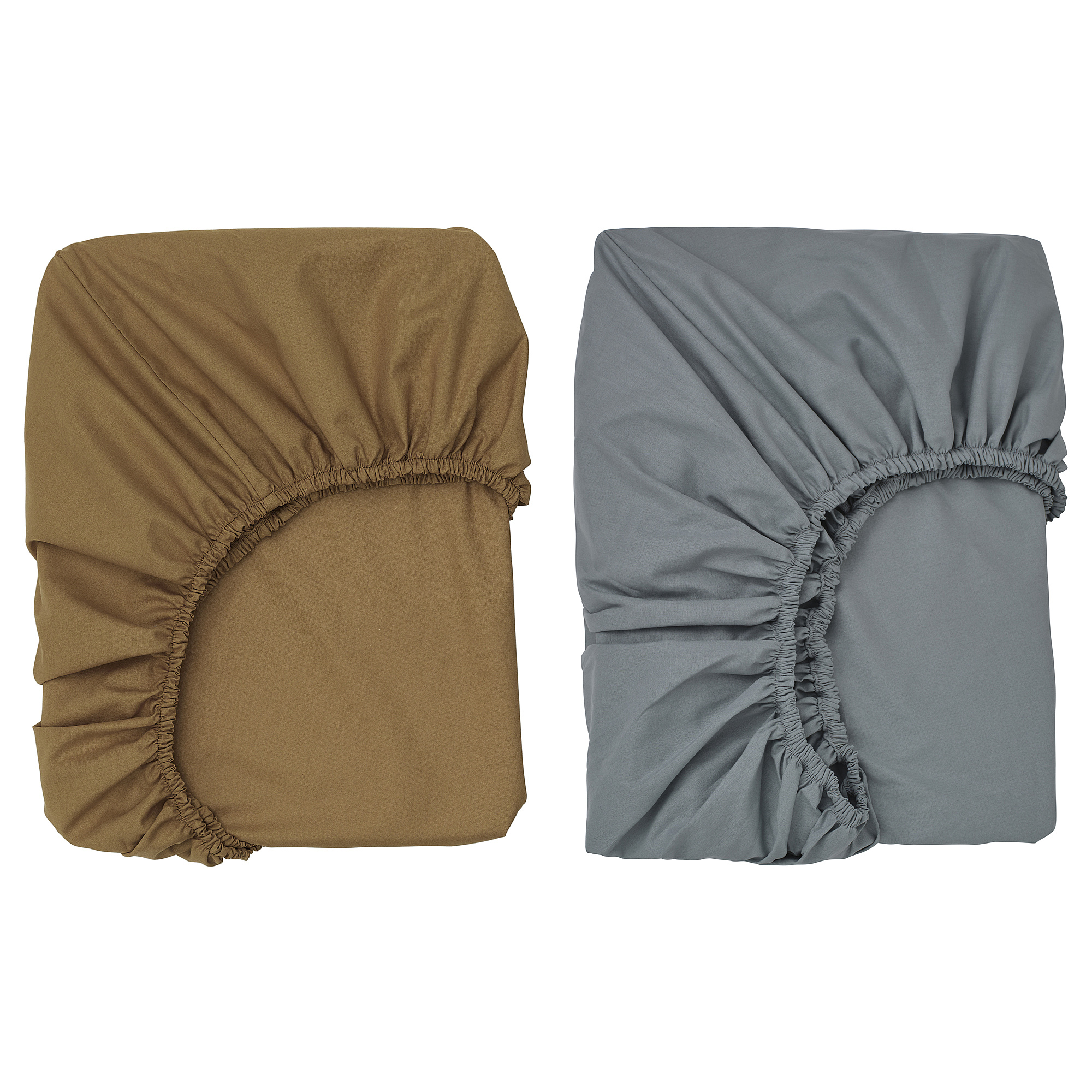 GULDVÄVARE fitted sheet for cot
